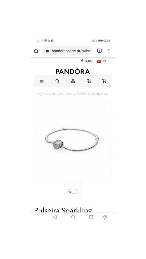 Producto Pulseira Pandora