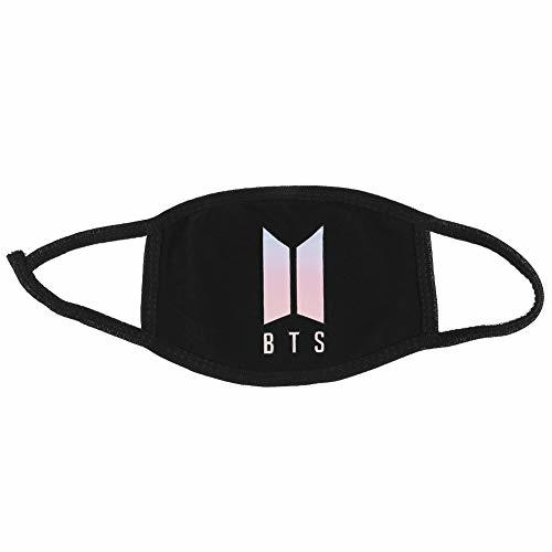 Place CAR-TOBBY Kpop BTS - Mascarilla facial unisex con dos mascarillas de color