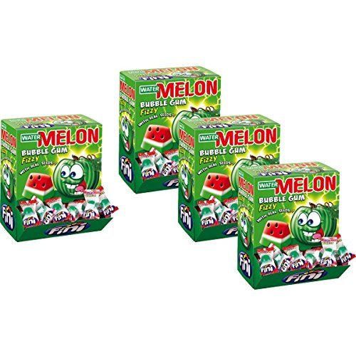 booom Bubble Gum Watermelon 200 Unidades en pantalla de cartón