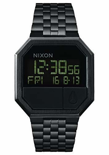 Nixon Reloj Unisex de Digital con Correa en Acero Inoxidable Chapado A158-001-00