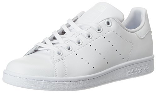 Social adidas Stan Smith J, Zapatillas de Deporte Unisex Niños, Blanco