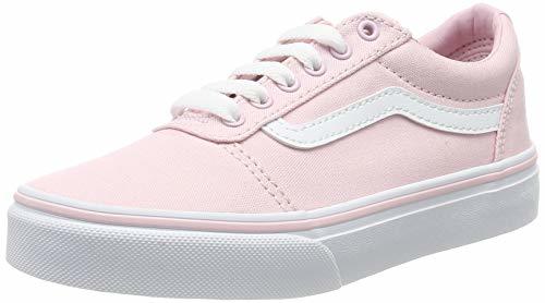 Social Vans Ward, Zapatillas para Niñas, Rosa