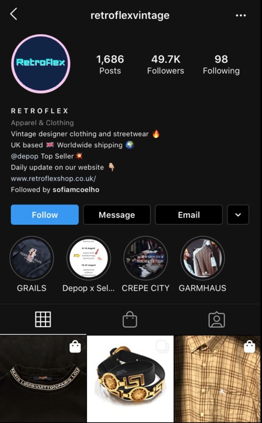 Social Retro flex vintage