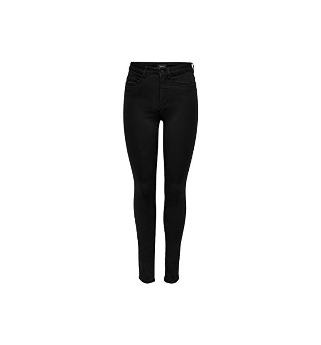 Products Only Onlroyal High Sk Jeans Pim600 Noos, Jeans Skinny para Mujer, Negro