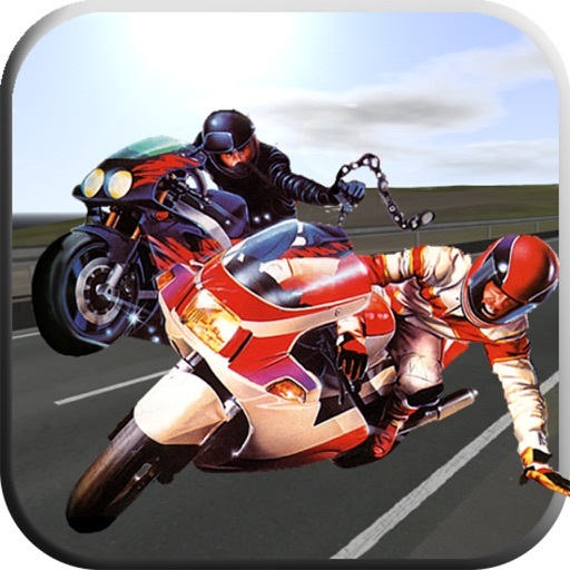 App Fighting Road Rash - Moto stunt biker