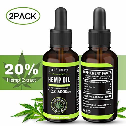 Place 2 Pack 20% Aceite de Cáñamo 30 ML