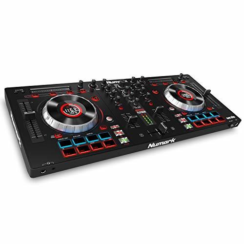 Electronic Numark Mixtrack Platinum - Controlador de DJ de 4 Decks con Pantallas