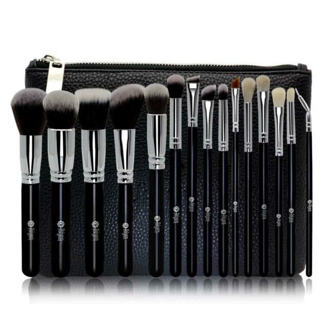 Lugares Studio 20 Pcs/Set Makup Brushes Premiuim Natural Hair of Goat & Pony