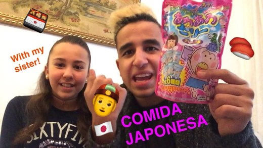 COMIDA JAPONESA Y VOMITO!! Con mi hermana - YouTube