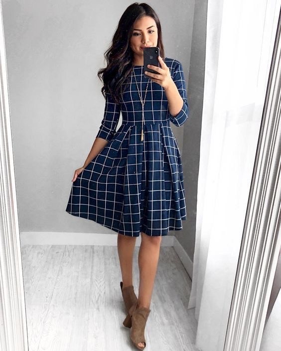 Social Vestidos dia a dia | Vestidos camiseros, Moda estilo, Ropa de moda