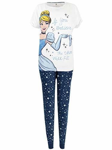 Disney Pijama para Mujer Cinderella Multicolor Size Small