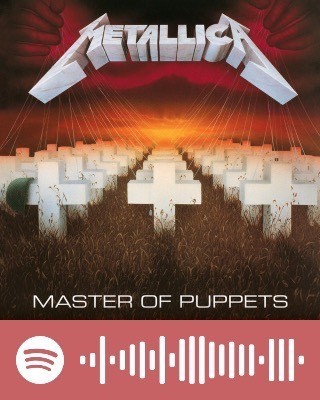 Canción Metallica , Master Of Puppets 