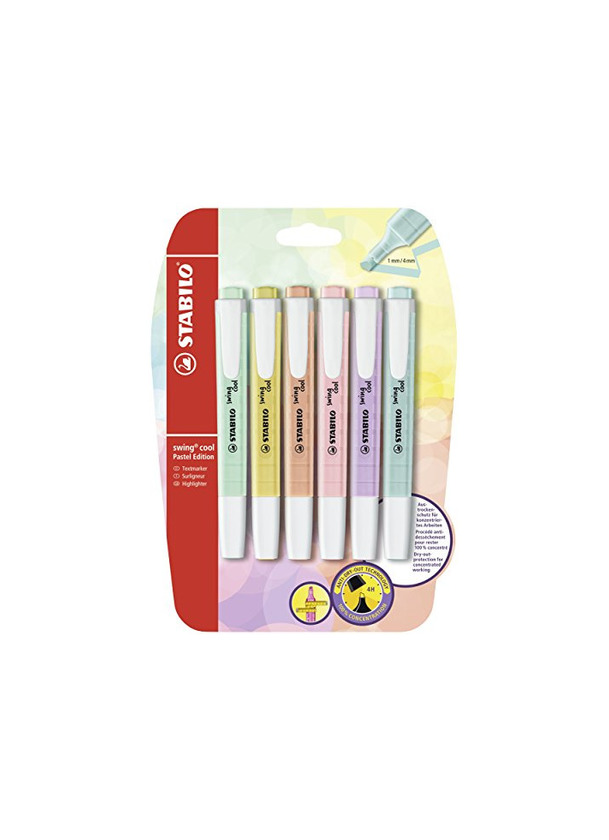 Social Marcador pastel STABILO swing cool
