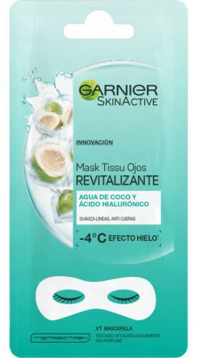 Moda Máscara de Tecido Anti-olheiras Vitamina C Olhos - Garnier ...