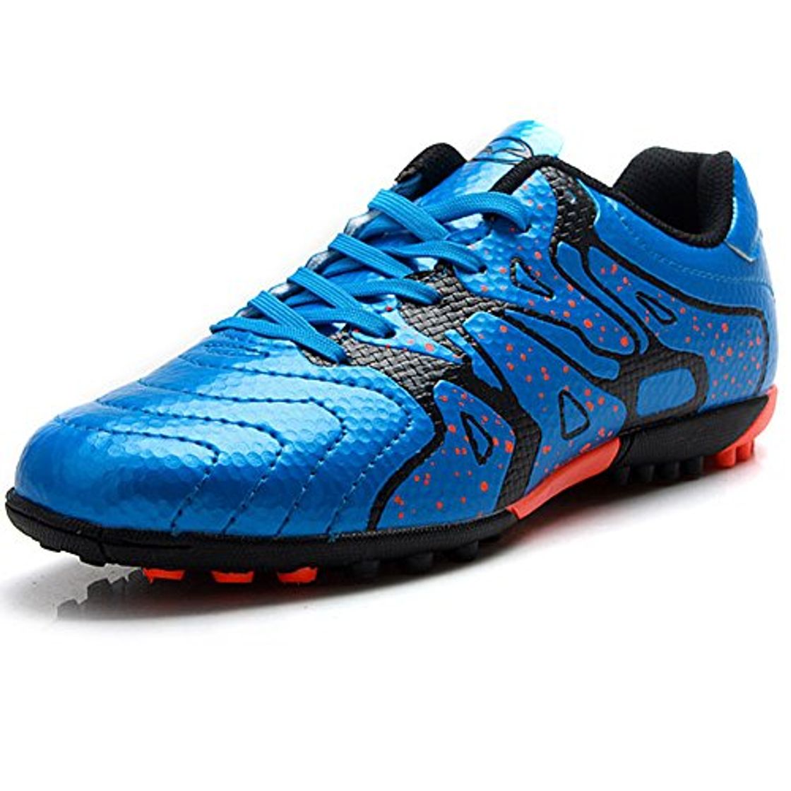 Social Tiebao Niños Difícil Suelo Artificial Velocidad PU Cuero Fútbol Zapatos