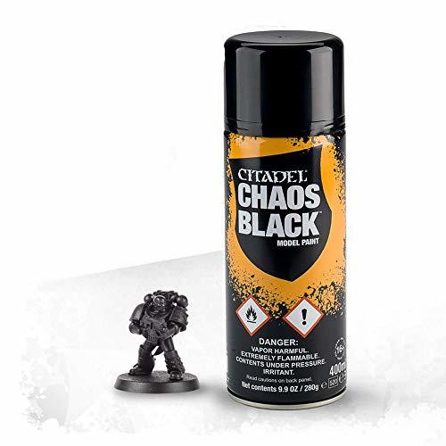 Place Citadel 99209999042 - Chaos Black - Spray Pintura Negra Imprimacion para Plastico