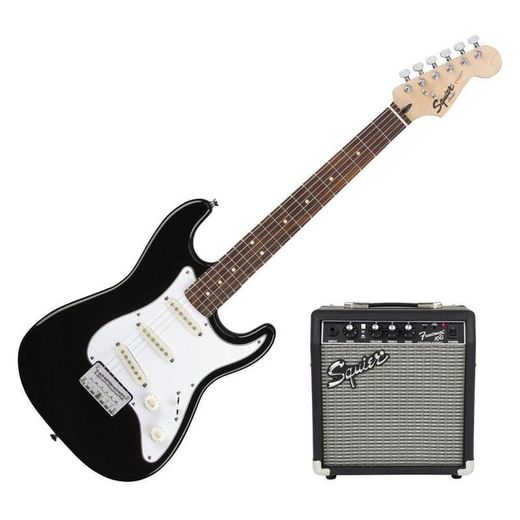 Fender Squier Stratocaster Guitar Pack with Squier Frontman