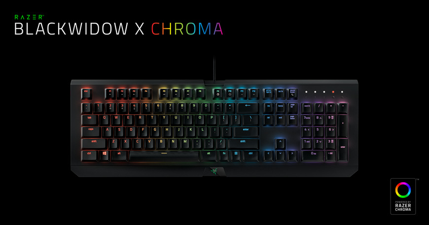 Moda Razer blackwidow 