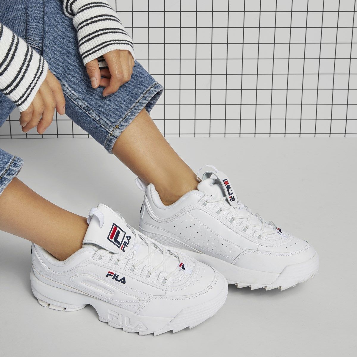 Moda Fila Disruptor Low Wmn