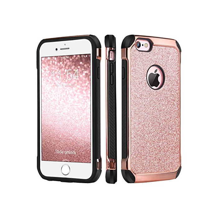 Social BENTOBEN Funda iPhone 6, Funda iPhone 6s, Ultra Delgada Cáscara Case Cover