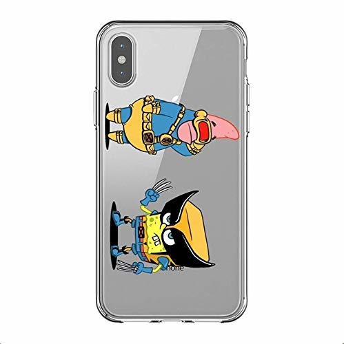 Electrónica Desconocido Fundas para iPhone X/XS, Personajes Bob Esponja Spongebob Patricio Cangreburguer Snape