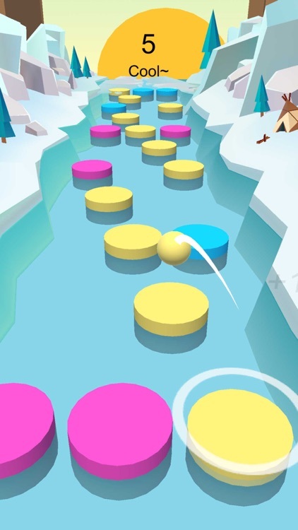App Color Piano Ball: Jump and Hit