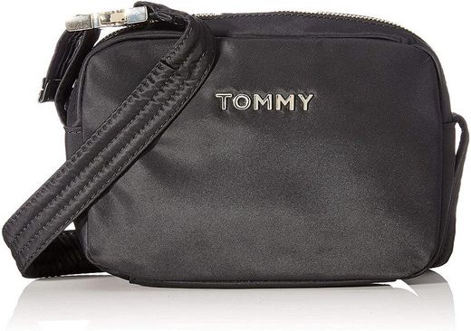 Tommy Hilfiger - Th Corporate Camera Bag, Bolsos bandolera Mujer, Multicolor