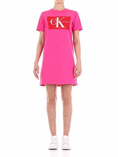 Producto Calvin Klein Vestido Iconic Monogram Rosa Mujer XS Rosa