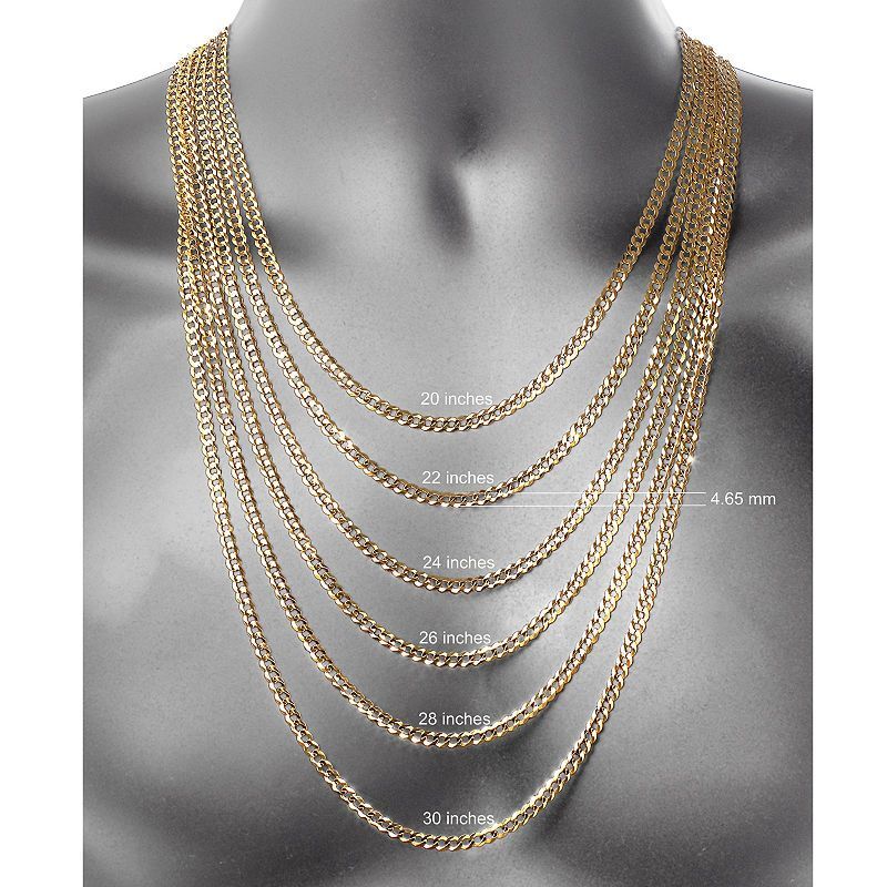 Place LUOEM 24 Inch Men Chain Hip Hop Necklace Punk Style Jewelry 18K