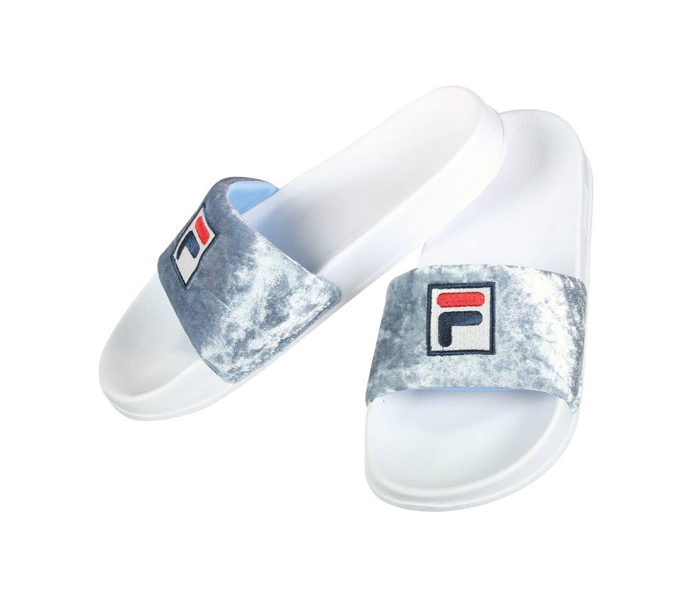 Fashion Fila Palm Beach Slipper W Chanclas White