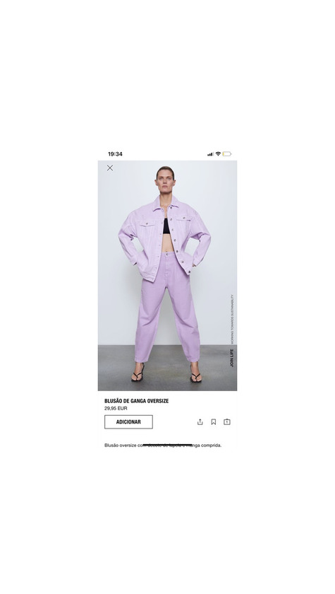 Social Casaco Zara