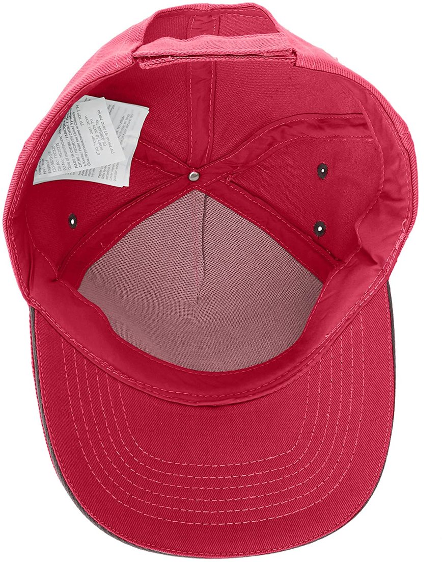 Social Regatta Amston 5 Panel Cap with Sandwhich Peak Gorra de béisbol, Marrón