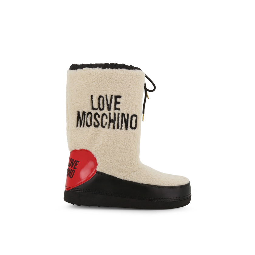 Product Love Moschino Slip On Sandals in White