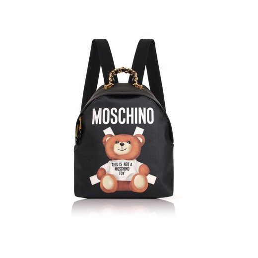 MOCHILA DE NYLON MOSCHINO COUTURE