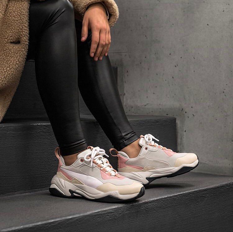 Social Puma Thunder Rive Gauche W Calzado Peach Beige