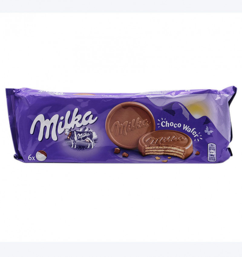 Productos Milka choco wafer