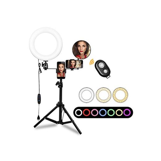 Morpilot Anillo de Luz LED Ring Light Pulgadas Aro de Luz con