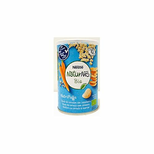 Productos Nestlé Naturnes Bio NutriPuffs Zanahoria 10M+ 35g