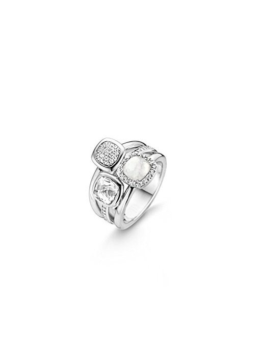 Ti Sento Milano Anillo Mujer Plata Plata de Ley