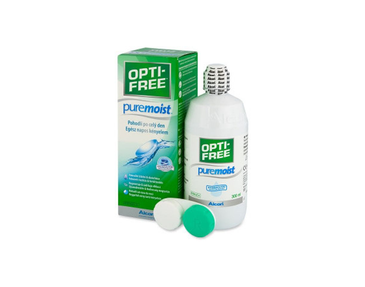 Products Optifree Puremoist Solución de Limpieza y Remojo