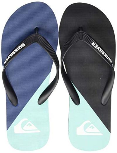 Quiksilver Molokai New Wave, Zapatos de Playa y Piscina para Hombre, Azul