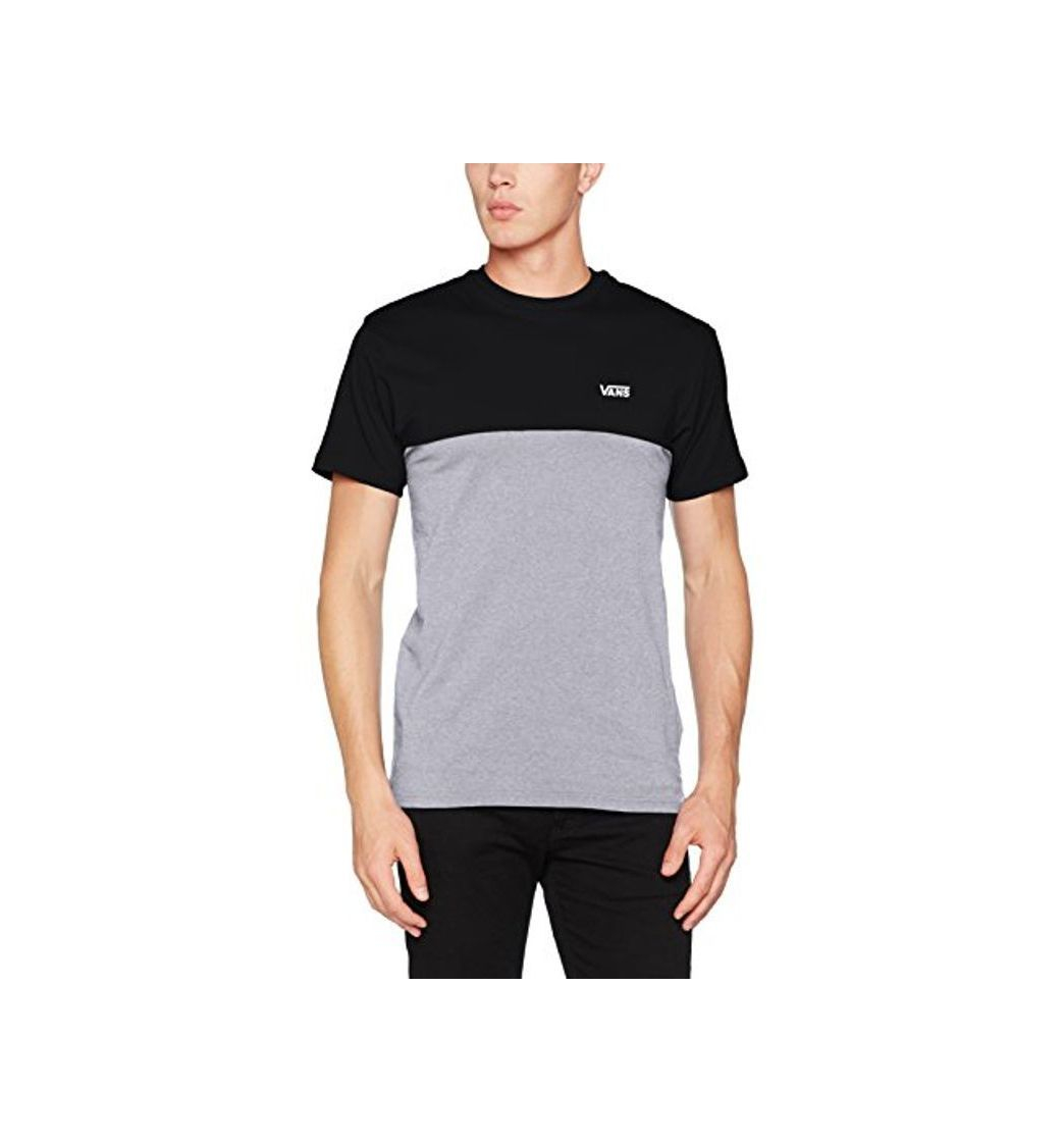 Social Vans Colorblock tee - Camiseta para Hombre , Negro