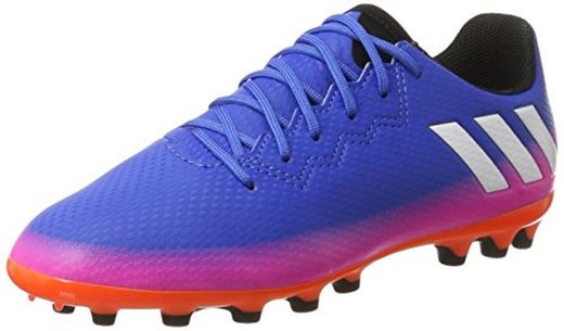 adidas Messi 16.3 AG, Zapatillas de Fútbol Unisex Niños, Azul