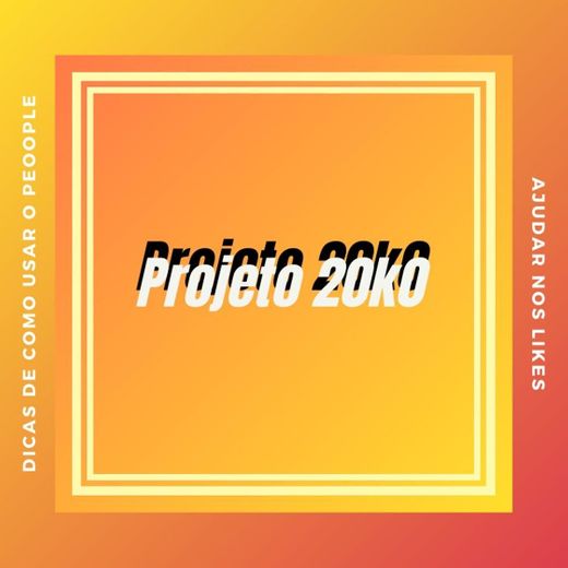 Projeto 2k20
