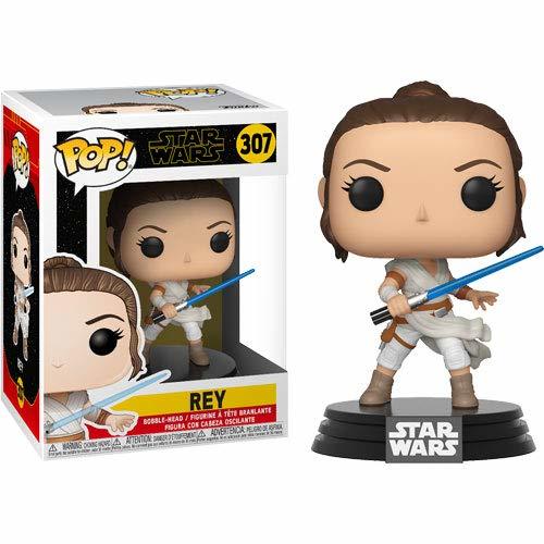 Juego Funko- Pop Star Wars The Rise of Skywalker-Rey Disney Figura Coleccionable, Multicolor