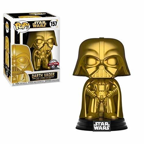 Star Wars  ¡Popular Darth Vader Gold Bobble-Head Edición Especial