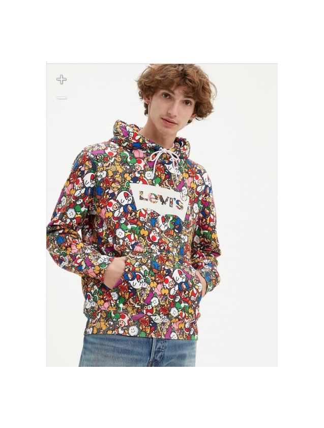 Fashion Levi's® X Super Mario Graphic Hoodie - B - Levi's Jeans