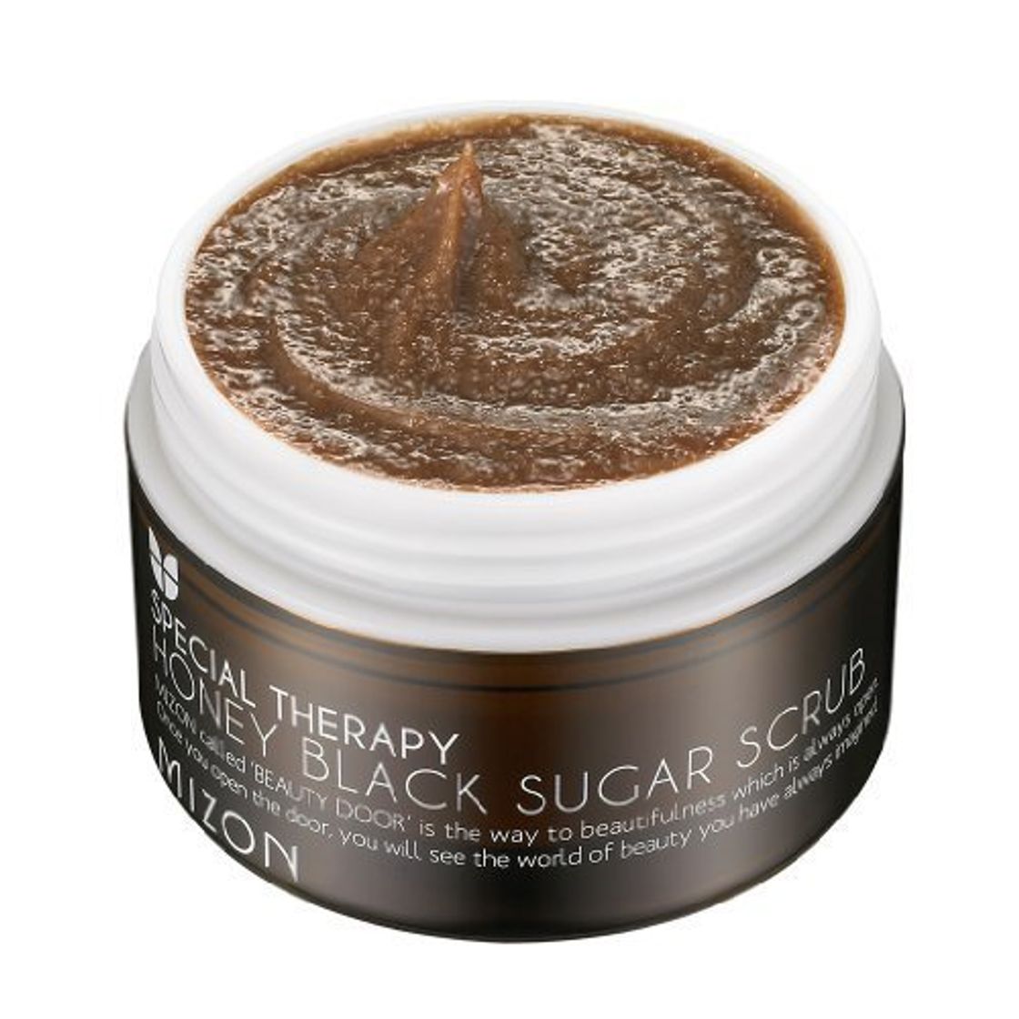 Products KOREAN COSMETICS, MIZON_ Honey Black Sugar Scrub 90g