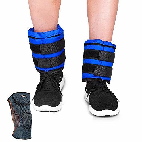 Social JBM - Pesas de Tobillo Ajustables para muñecas y piernas, Relleno de