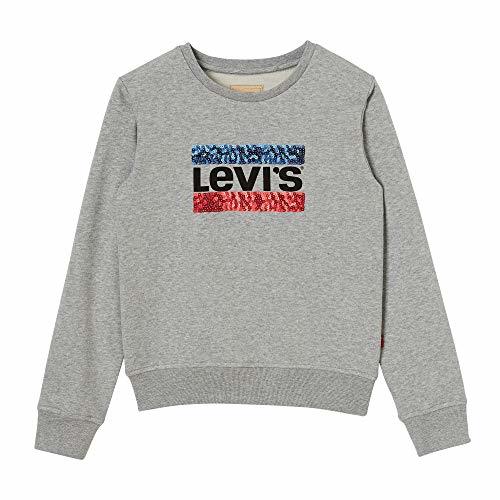 Product Sudadera Levis Billie Sequins Gris Niña 10A Gris